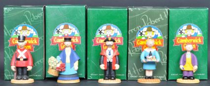 CAMBERWICK GREEN – ROBERT HARROP – X5 FIGURINES / STATUES