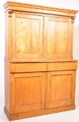 EARLY 20TH CENTURY PINE KITCHEN DRESSER