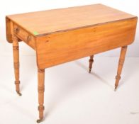 19TH CENTURY VICTORIAN MAHOGANY PEMBROKE TABLE