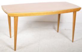 BENCHAIRS OF STOWE - A RETRO MID 20TH CENTURY DINING TABLE