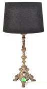 VINTAGE 18TH CENTURY GILT TABLE LAMP