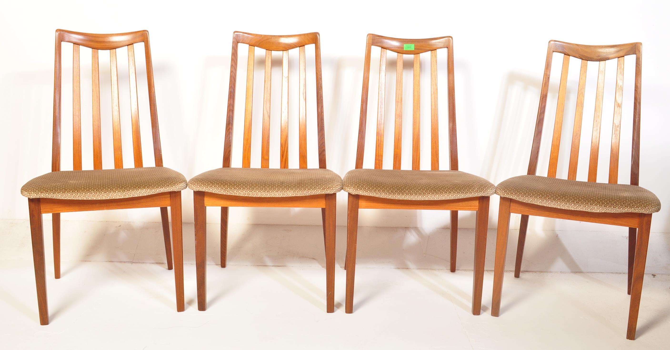 GROUP OF FOUR RETRO - CIRCA 1960S - GPLAN DINING CHAIRS