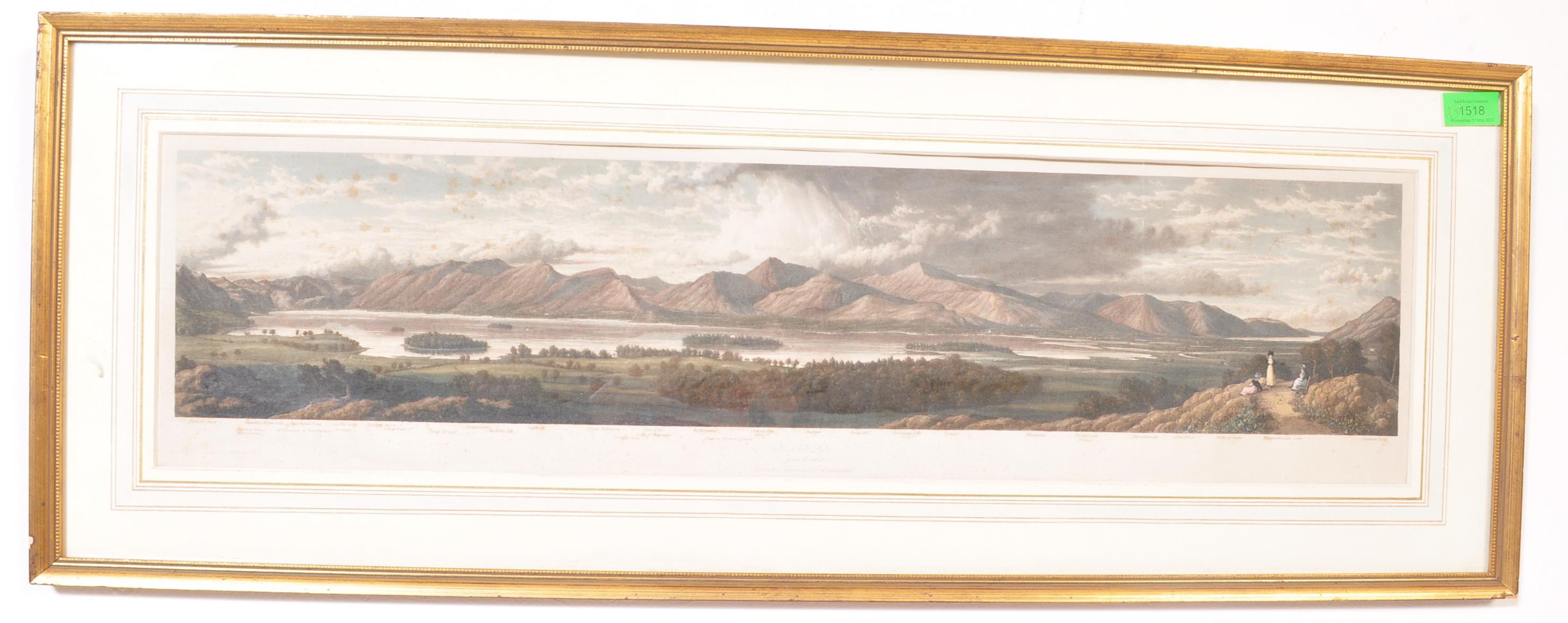 W WESTALL THREE 19TH CENTURY COLOUR ENGRAVINGS OF LAKE DISTRICT - Image 3 of 11