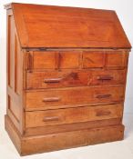 A 20TH CENTURY OAK ART DECO BUREAU