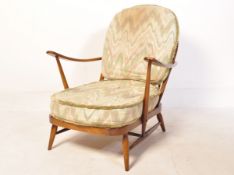 LUCIEN ERCOLANI - ERCOL - MODEL 203 BEECH AND ELM EASY CHAIR