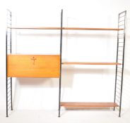 ROBERT HEAL - LADDERAX - RETRO VINTAGE TWO BAY WALL UNITS