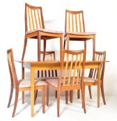 G PLAN - RETRO VINTAGE EXTENDABLE DINING TABLE AND CHAIRS