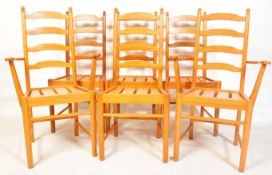 ERCOL - LUCIEN ERCOLANI - SET OF SIX VINTAGE 20TH CENTURY CHAIRS