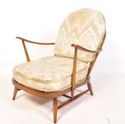 LUCIEN ERCOLANI - MODEL 203 - RETRO BEECH AND ELM EASY CHAIR