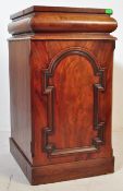 19TH CENTURY VICTORIAN MAHOGANY PEDESTAL CABINET