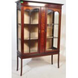EARLY 20TH CENTURY EDWARDIAN CHINA DISPLAY CABINET