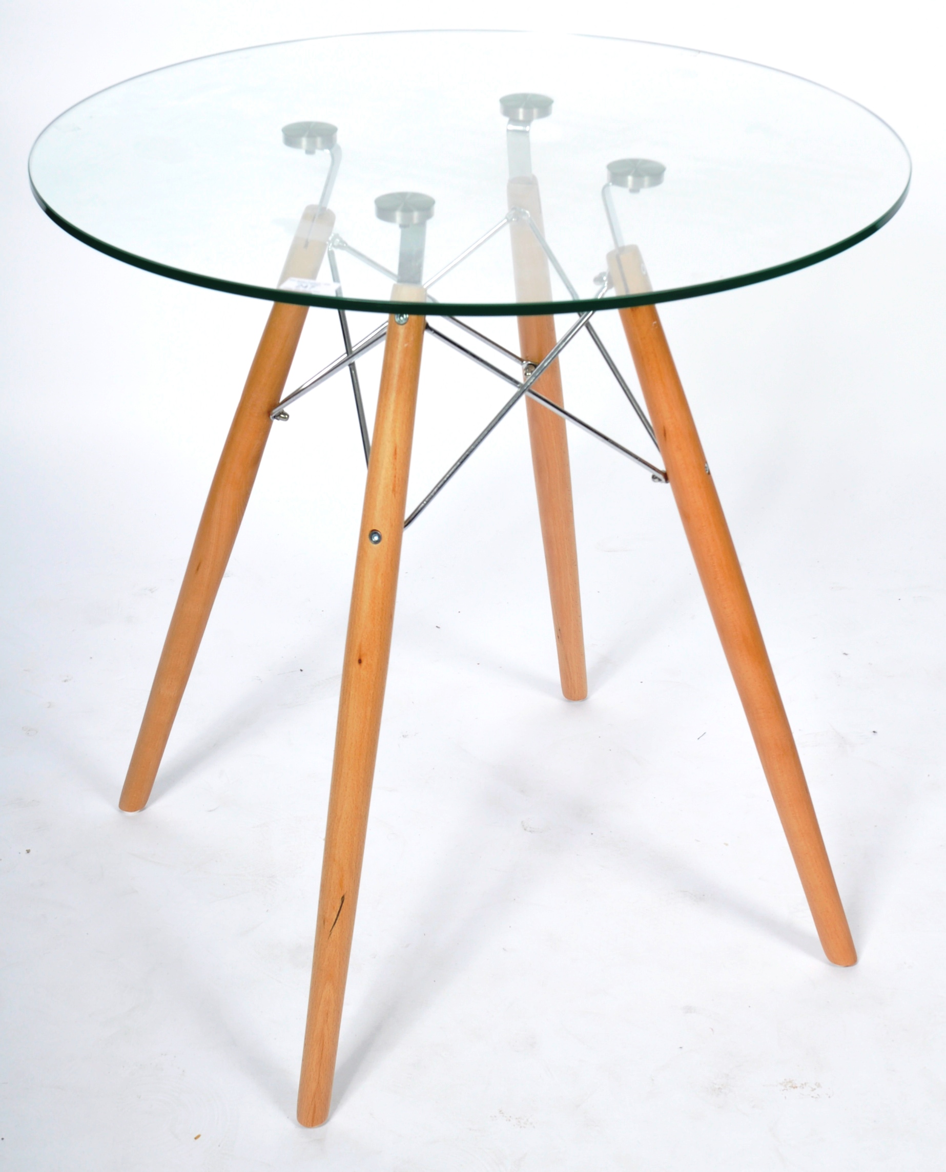 MANNER OF CHARLES & RAY EAMES - CONTEMPORARY DINING TABLE - Image 2 of 5