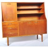 JENTIQUE - 1970S TEAK HIGH BOARD / SIDEBOARD CREDENZA