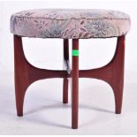 VICTOR B WILKINS - G PLAN FRESCO - RETRO TEAK STOOL