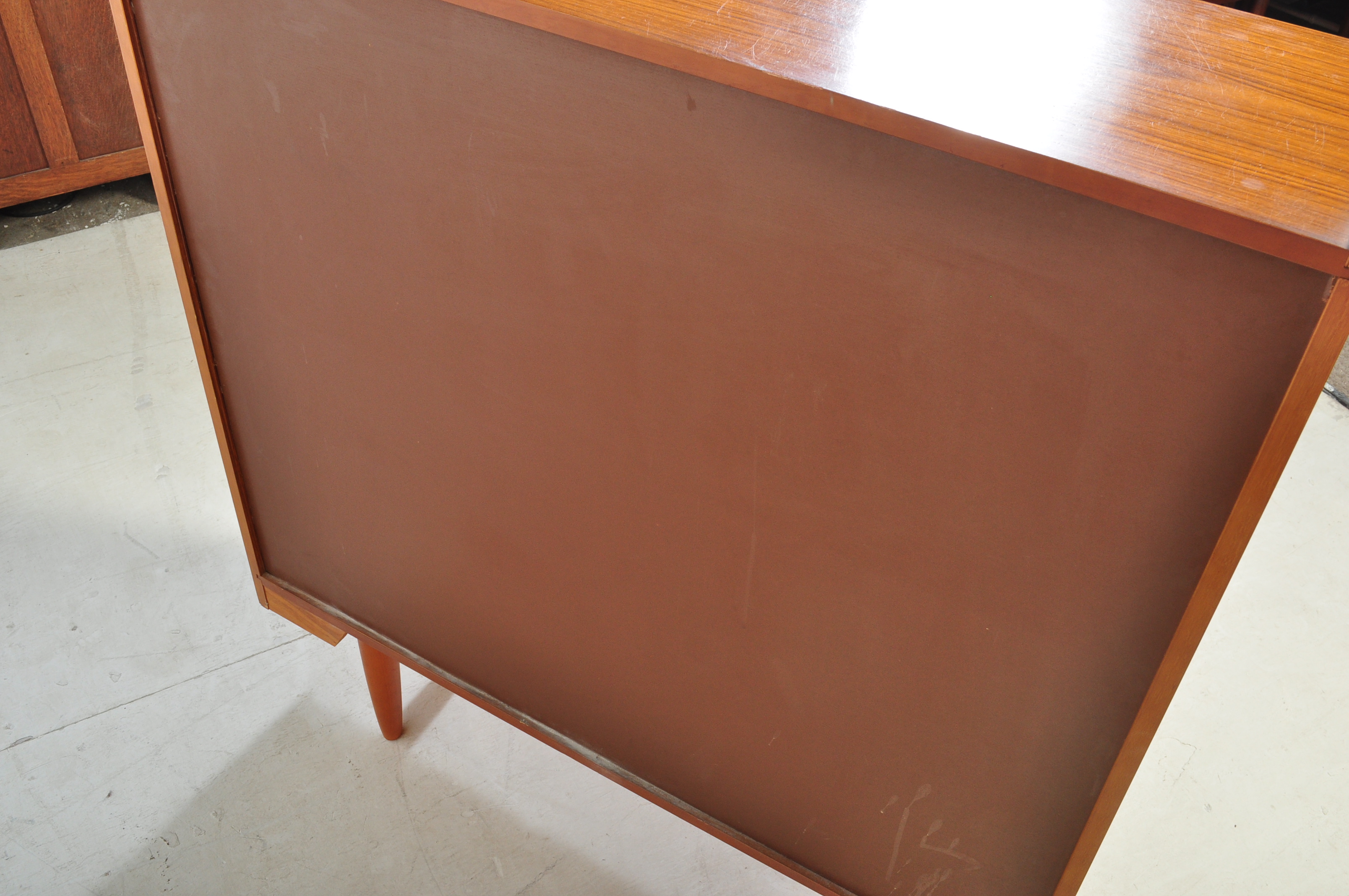 SCHREIBER RETRO 1960S DANISH INSPIRED TEAK CABINET - Image 5 of 5