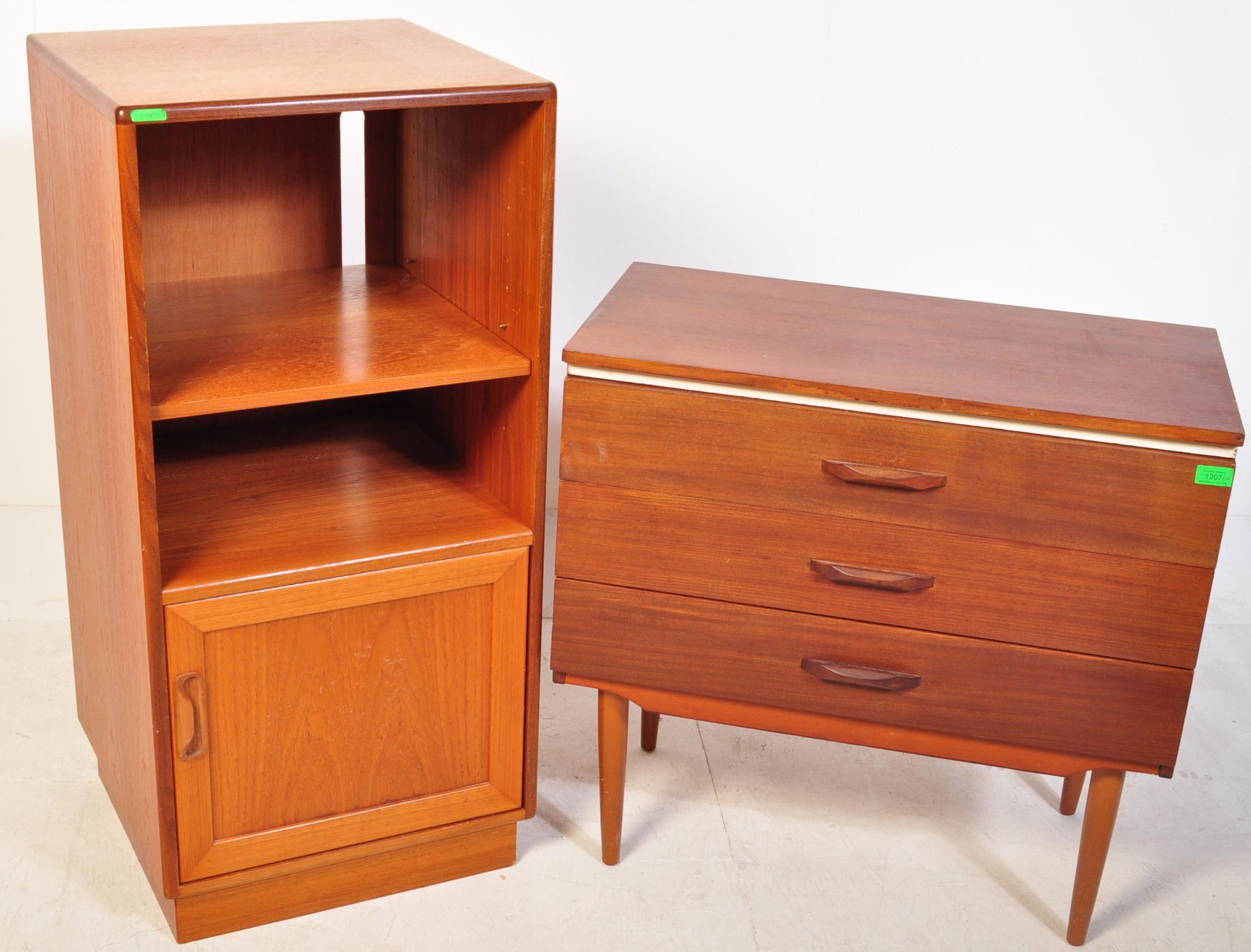 RETRO VINTAGE MID 20TH CENTURY G PLAN UNIT WITH SINGLE DOOR CABINET - Image 2 of 5