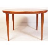 RETRO VINTAGE MID 20TH CENTURY DANISH TEAK WOOD DINING TABLE