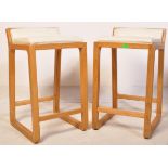 HABITAT - PAIR OF VINTAGE STYLE BREAKFAST BAR STOOLS