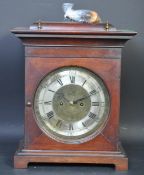 AN EARLY 20TH CENTURY CIRCA 1920S MANTEL CLOCK