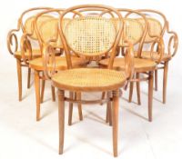 COLLECTION OF SIX THONET STYLE DINING CHAIRS