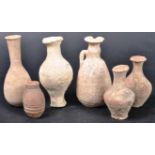 COLLECTION OF ANCIENT ROMAN SMALL VASES