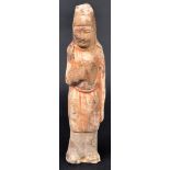 CHINESE HAN DYNASTY TERRACOTTA TOMB FIGURINE