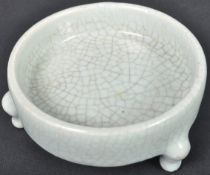 19TH CENTURY CHINESE SONG DYNASTY MANNER CELADON BOWL