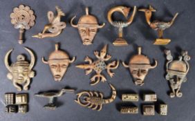 COLLECTION OF 19TH CENTURY AFRICAN ASHANTI WEIGHTS