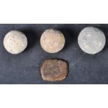 COLLECTION OF MONMOUTH REBELLION MUSKET BALLS