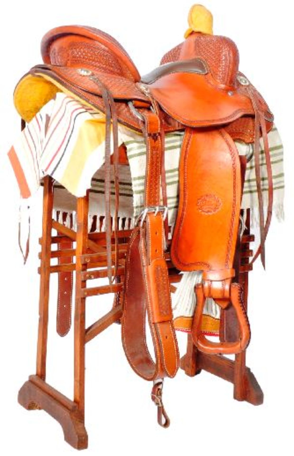 BILLY COOK HIGH QUALITY LEATHER SADDLE