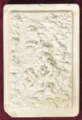 19TH CENTURY ALABASTER PANEL AFTER TITIAN
