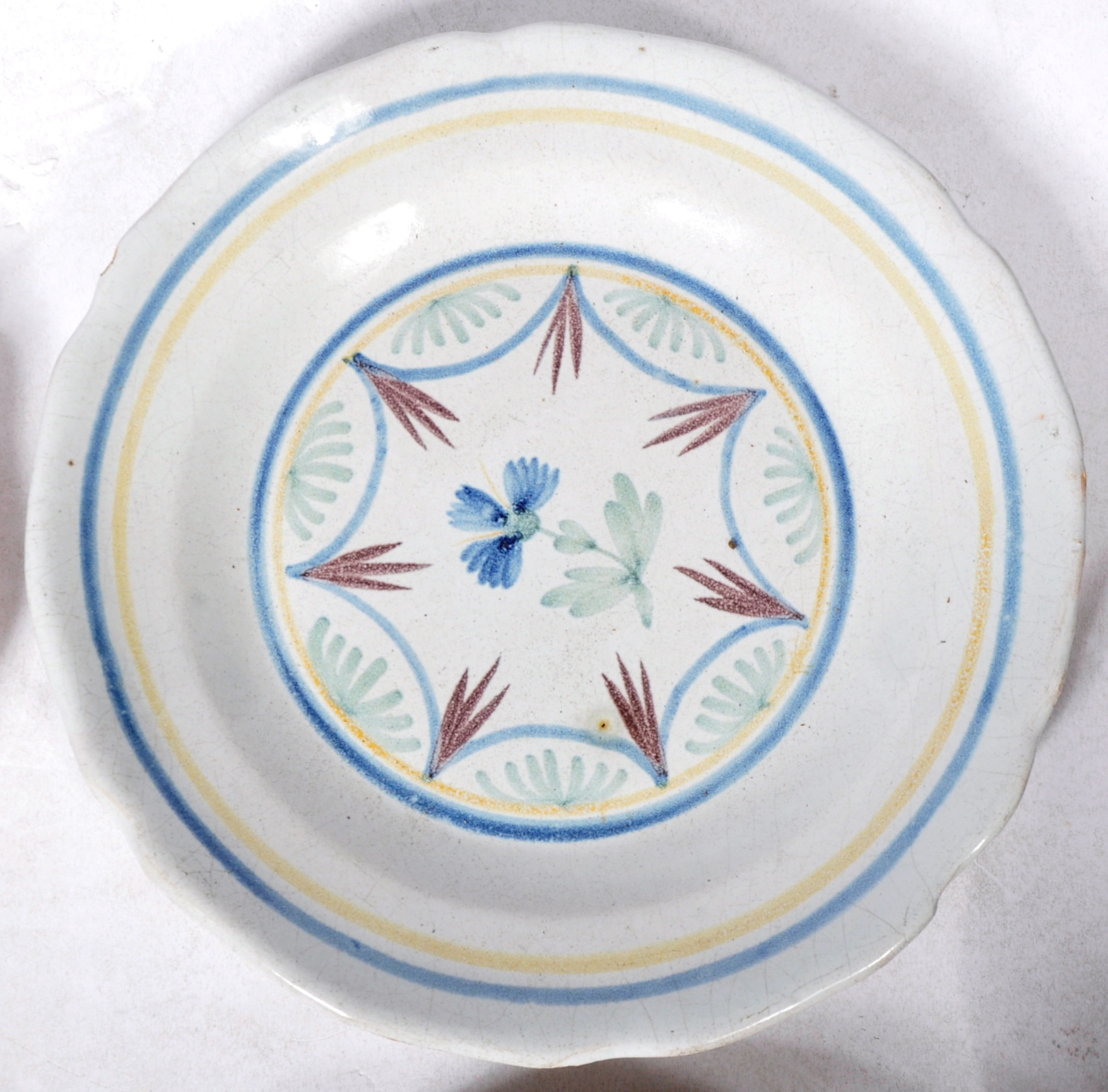 SELECTION OF 18TH / 19TH FRENCH FAIENCE TIN GLAZED PLATES - Image 2 of 10