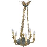 EARLY 20TH CENTURY FRENCH EMPIRE CEILING LIGHT