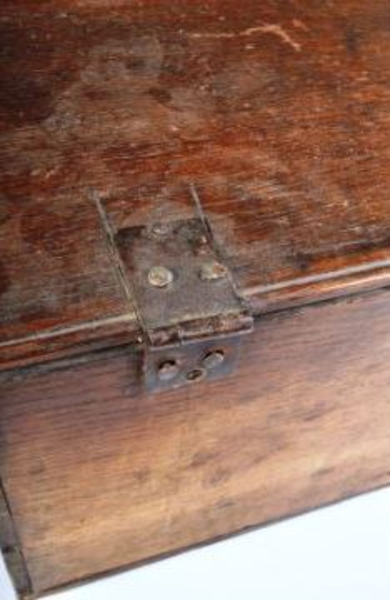 17TH CENTURY JACOBEAN CARVED OAK BIBLE BOX - Image 8 of 8