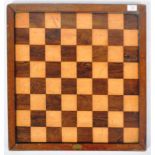 HOWARD & SONS ROSEWOOD TOURNAMENT CHESS BOARD