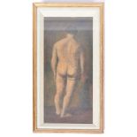 BARNETT FREEDMAN (1901-1958) OIL STUDY OF A NUDE