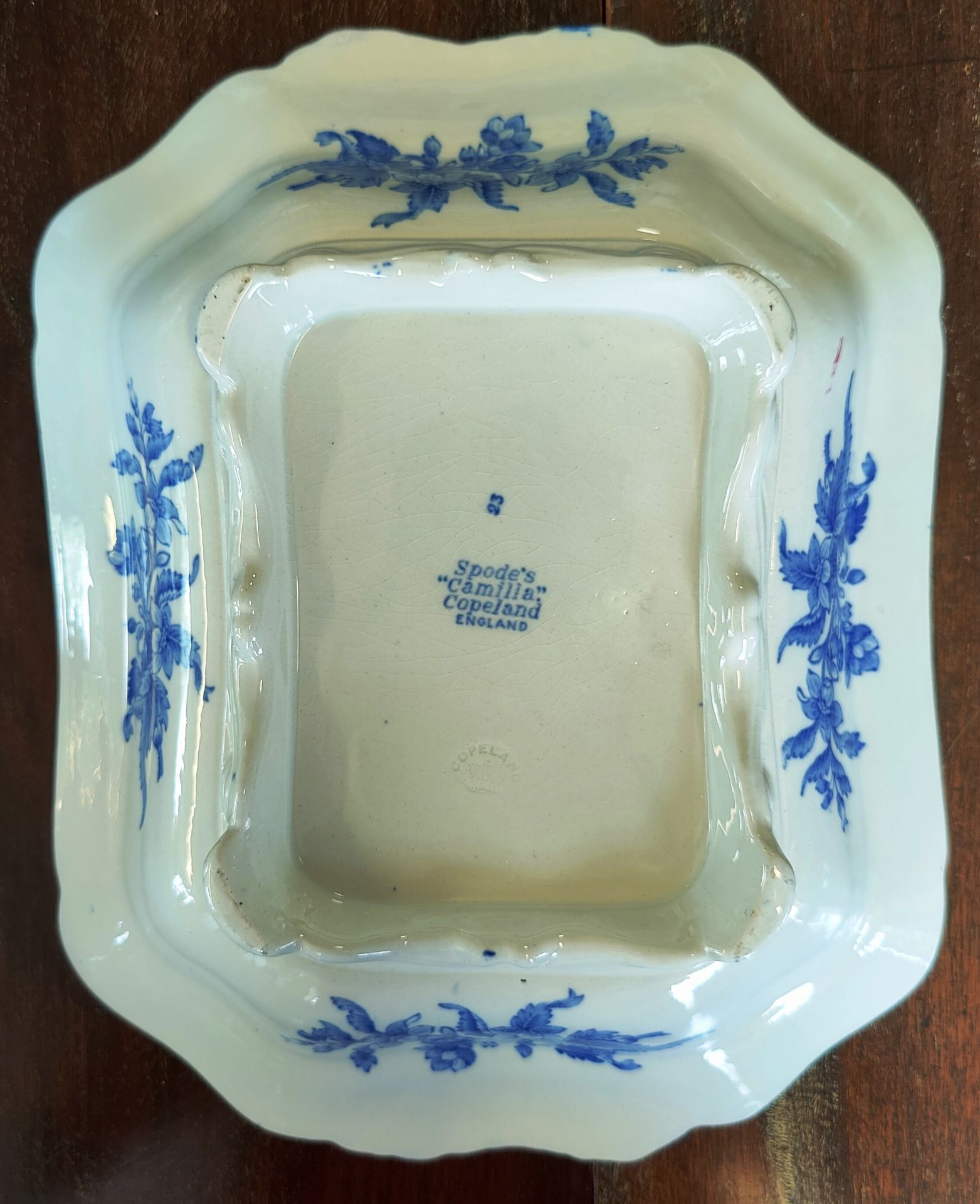 LARGE VICTORIAN SPODE BLUE & WHITE DINNER SERVICE - Image 14 of 14