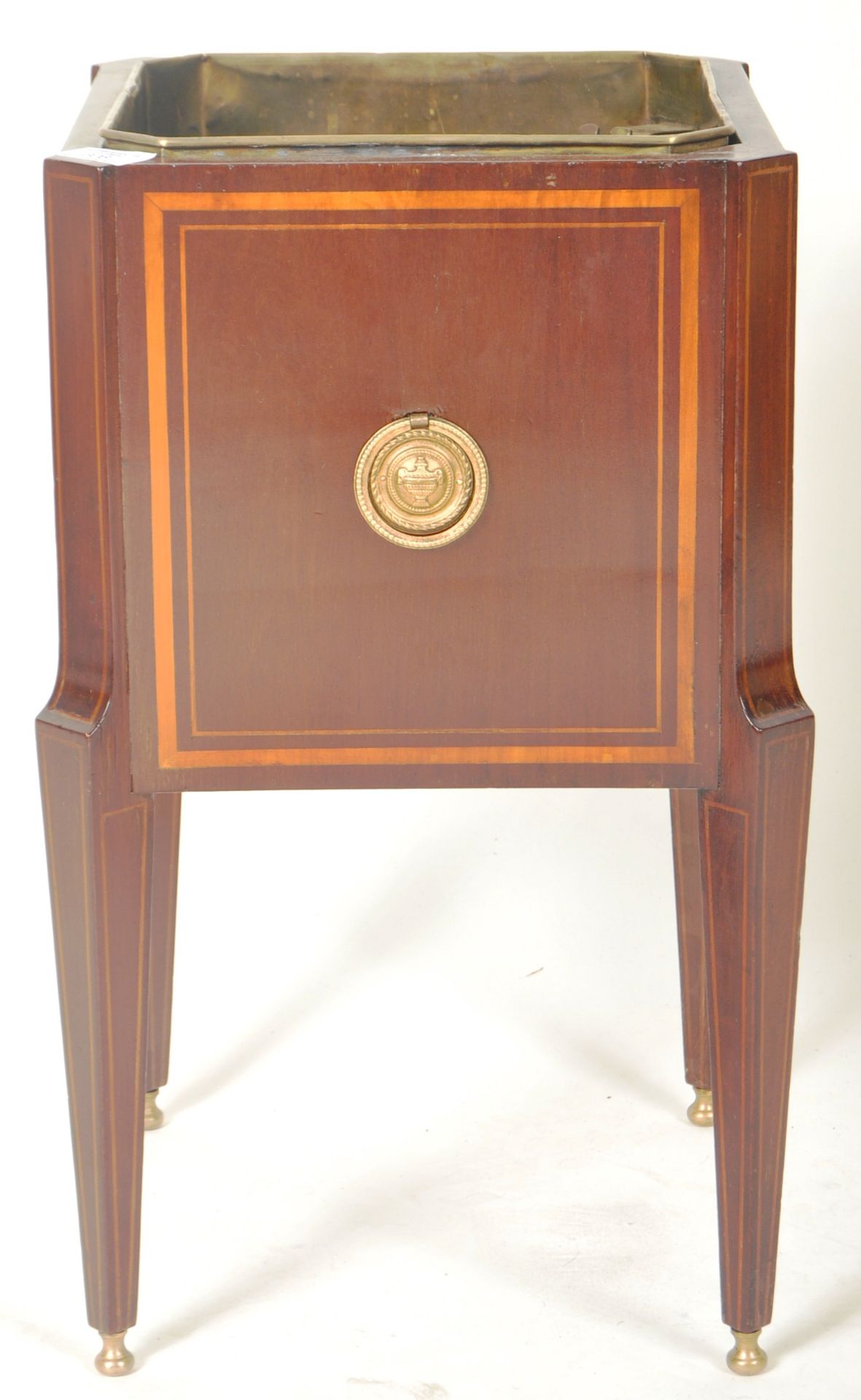 19TH CENTURY MAHOGANY CHAMPAGNE WINE BUCKET - Image 5 of 5