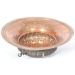 LARGE 19TH CENTURY DUTCH COPPER OFFERINGS BOWL