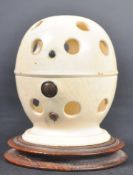 UNUSUAL 18TH CENTURY IVORY OVOID FORM TOY