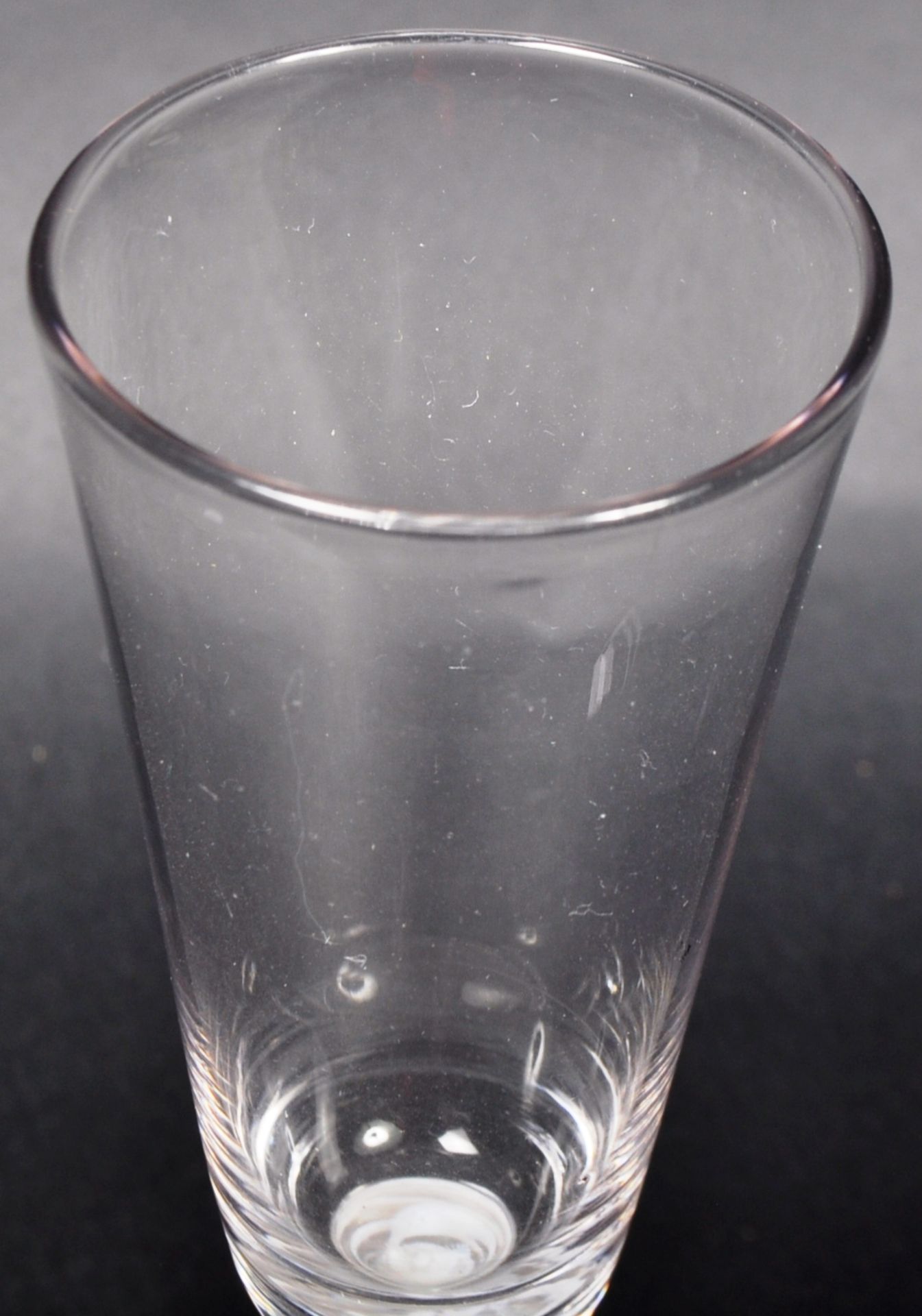 18TH CENTURY DOUBLE SERIES OPAQUE TWIST ALE GLASS - Image 5 of 6