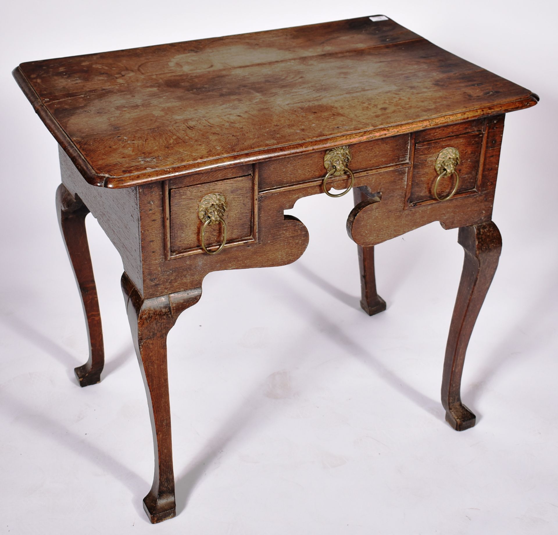 18TH CENTURY GEORGE II WALNUT LOWBOY - Image 2 of 7