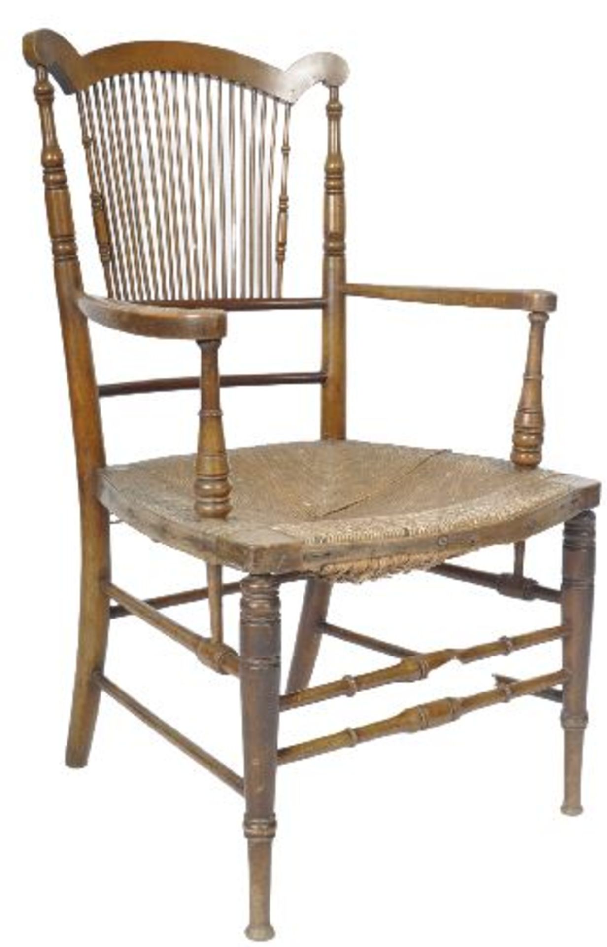 19TH CENTURY ARTS AND CRAFTS ARMCHAIR