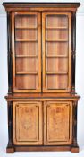 19TH CENTURY VICTORIAN AESTHETIC MOVEMENT LIBRARY BOOKCASE