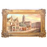 JOHN CHARLES MAGGS - 19TH CENTURY BATH COACHING OIL