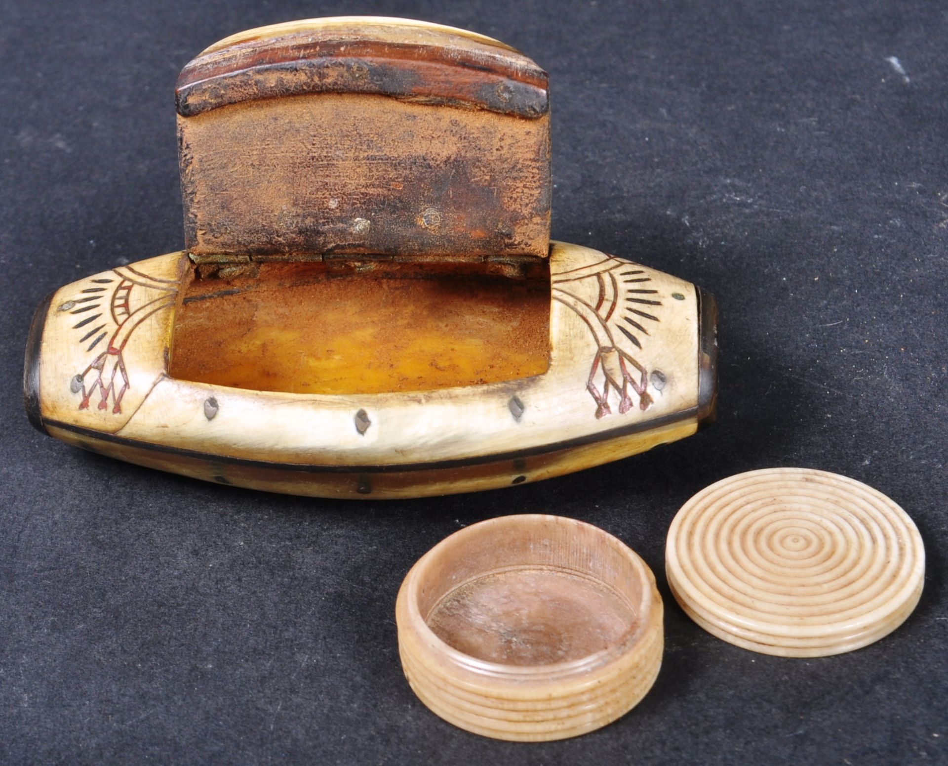 18TH CENTURY SNUFF BOX AND ANOTHER - Image 2 of 6