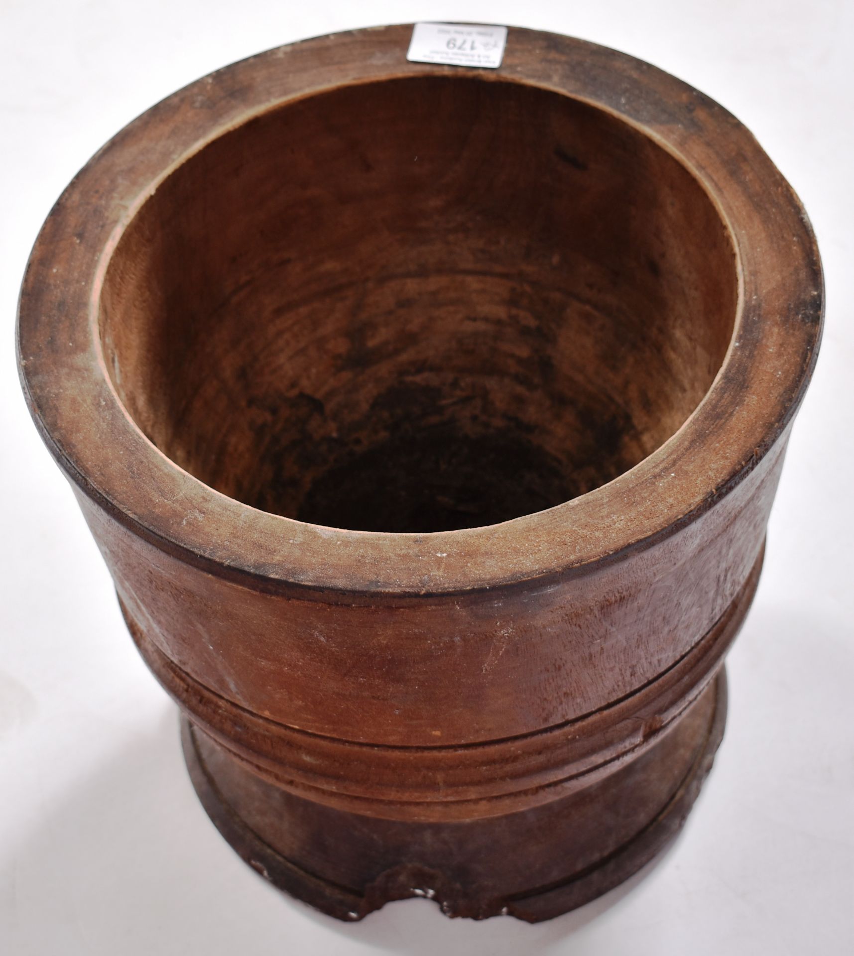 LARGE 19TH CENTURY CARVED PESTLE & MORTAR - Image 5 of 5