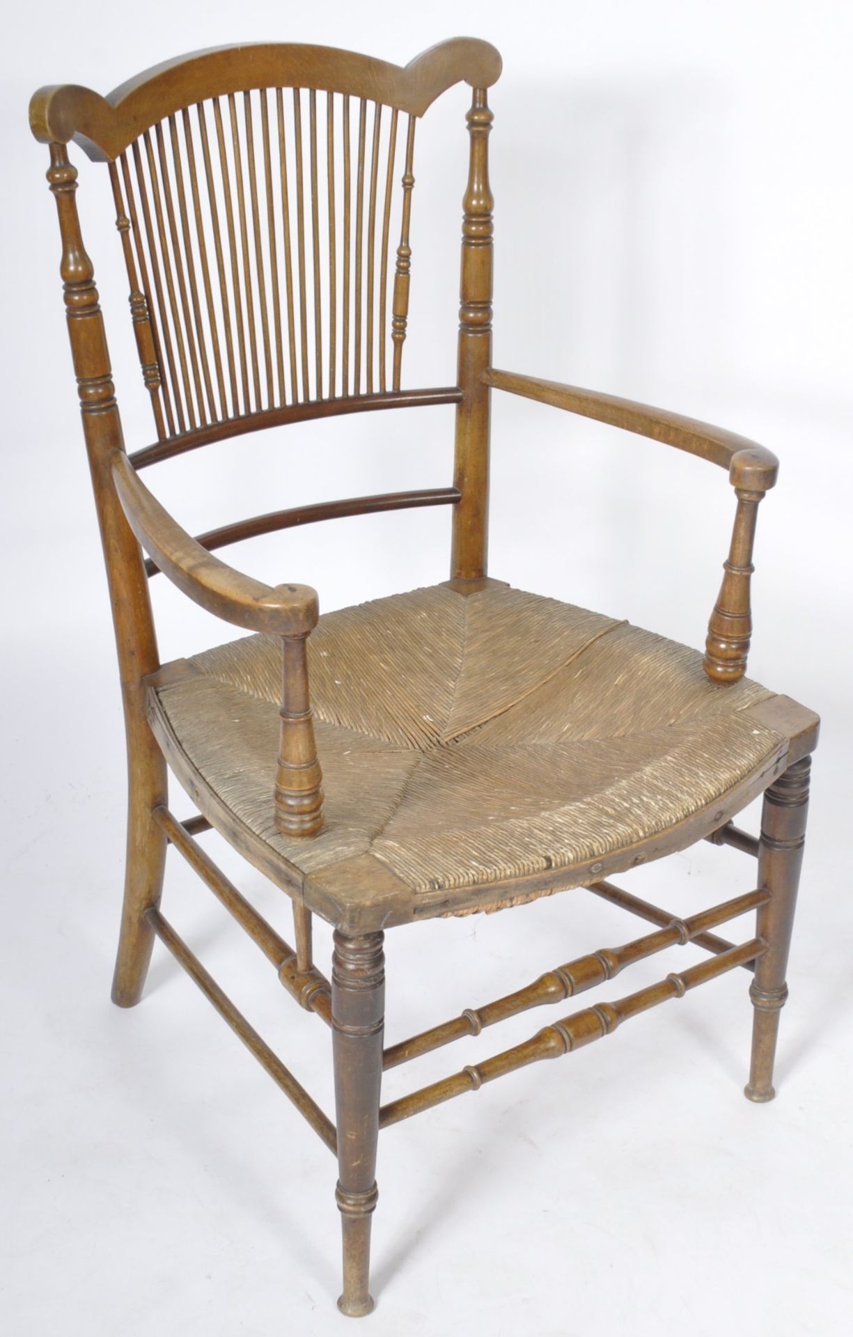 19TH CENTURY ARTS AND CRAFTS ARMCHAIR - Image 2 of 8