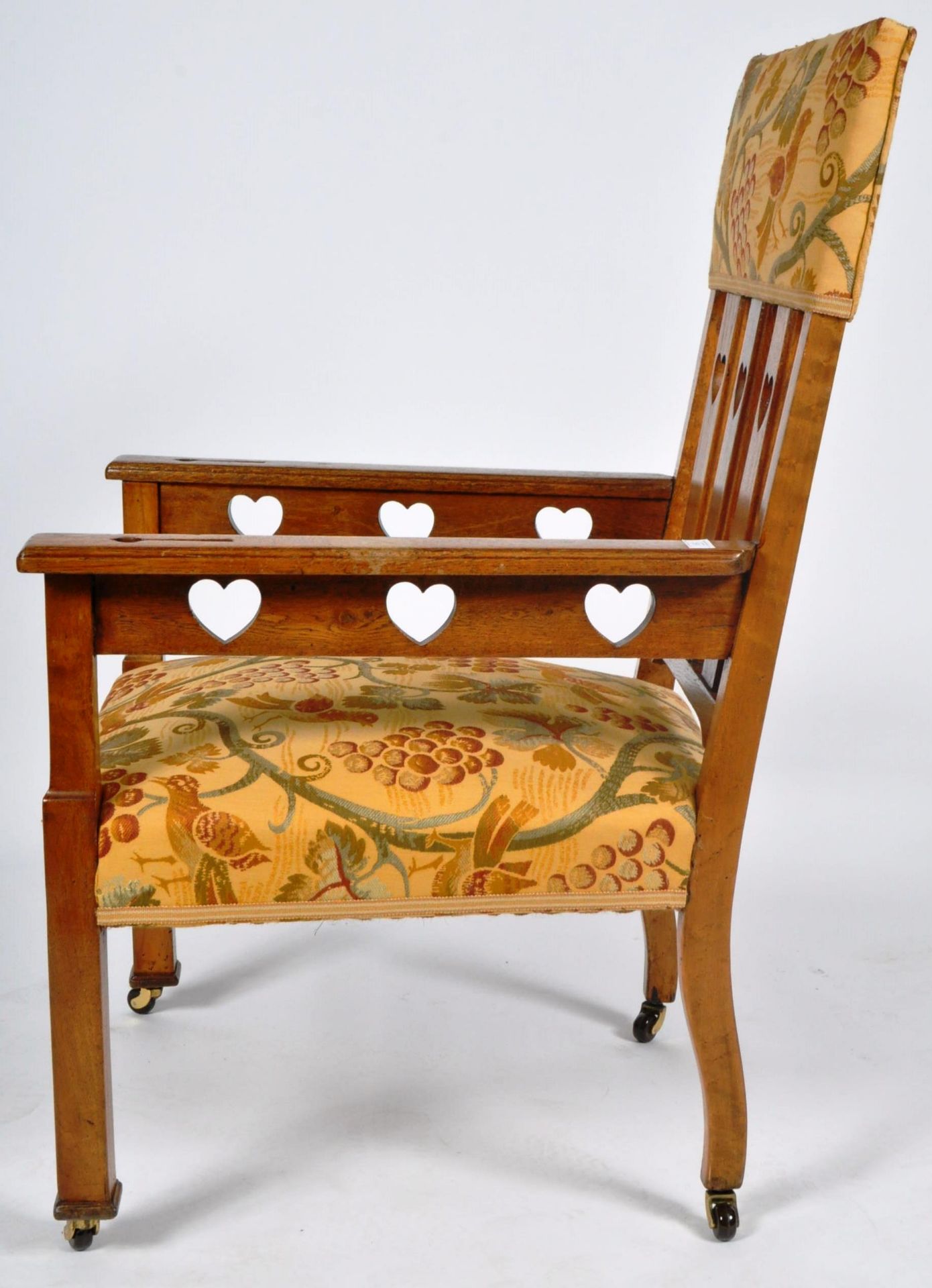 20TH CENTURY ARTS & CRAFTS ARMCHAIR IN THE MANNER OF CFA VOYSEY - Image 8 of 9