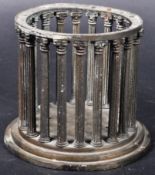 19TH CENTURY ITALIAN BRONZE MODEL OF A ROMAN TEMPLE